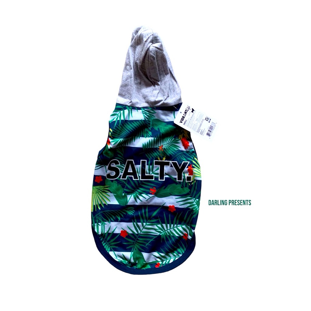 Vibrant Life LIFE ‘Salty’ Dog Hoodie Size S